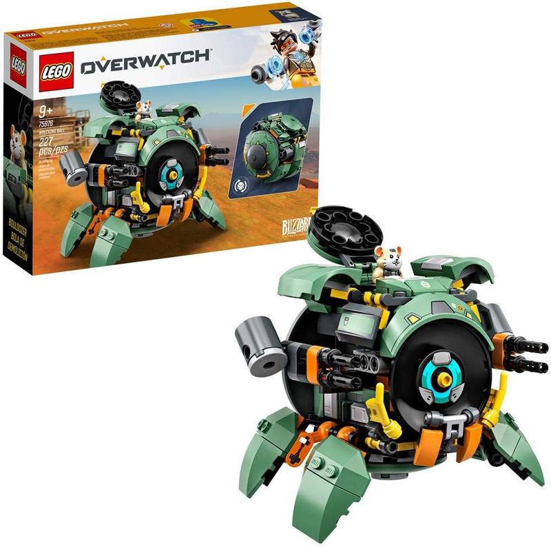 ふうさん専用 Kit de construção LEGO Overwatch Wrecking Ball 75976 227 peças